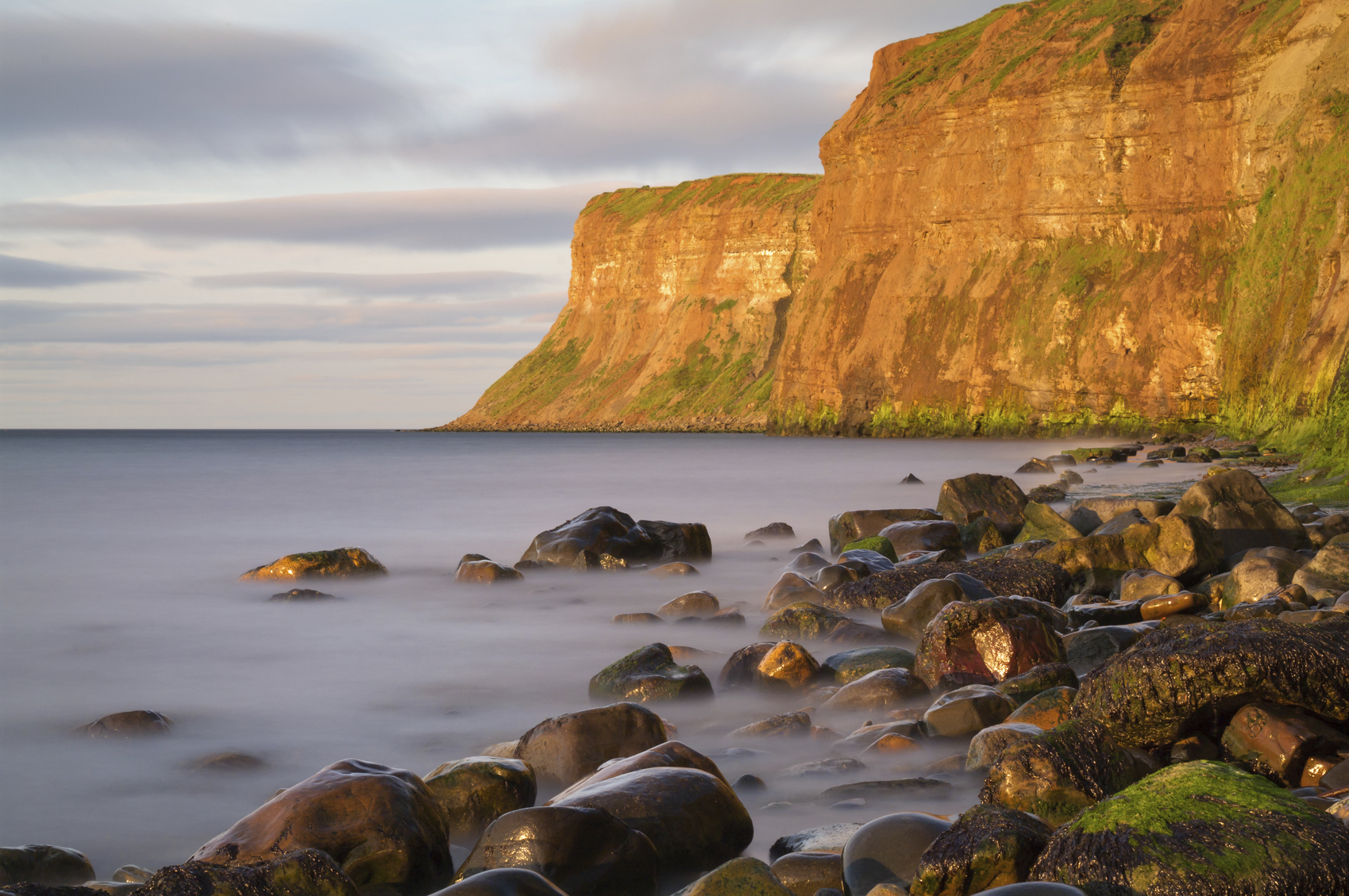 Hunt Cliff or Huntcliff at Saltburn by-the-sea.